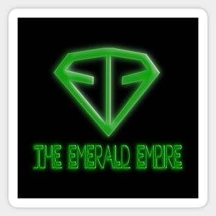 The Emerald Empire Neon sign Sticker